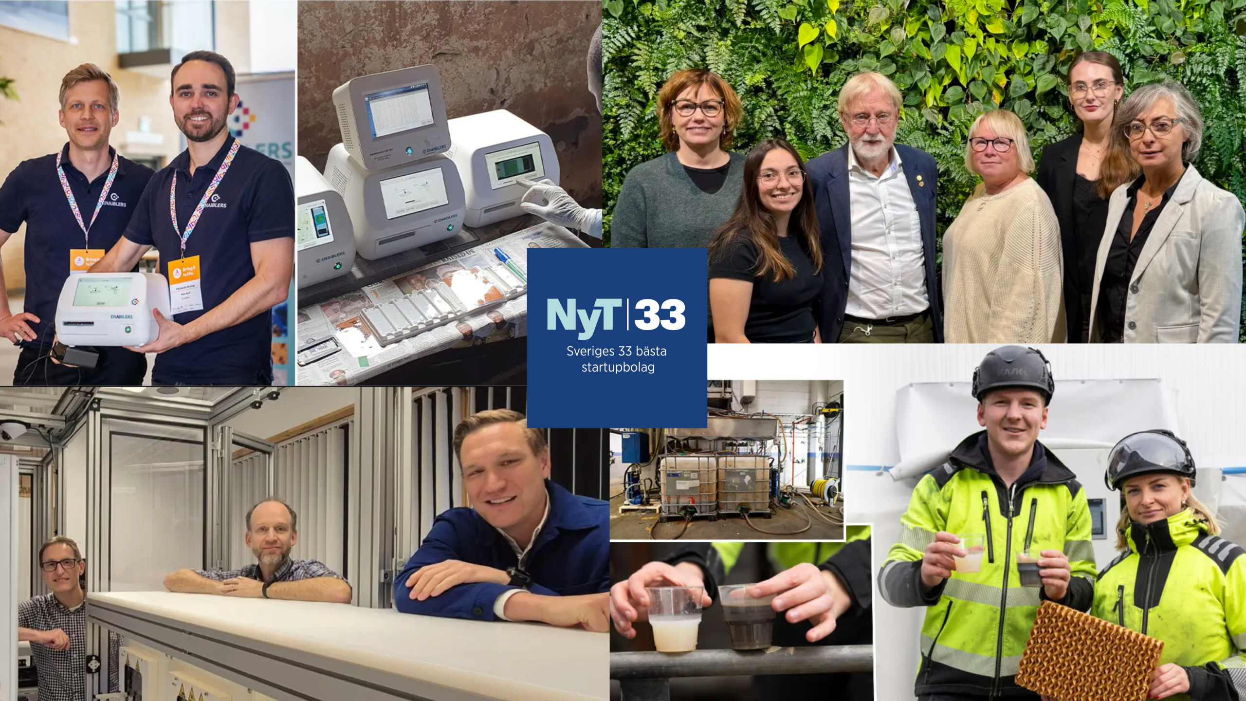 Four companies with support from Uppsala on Ny Teknik’s “33-listan”